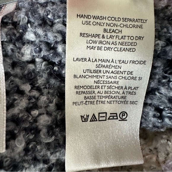 Free People Sweater Oversized Tunic Striped Small - Picture 6 of 9